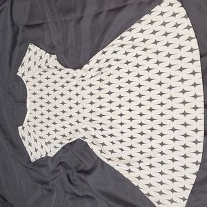 Renee C A-line dress with a cinched back waist. Size small.